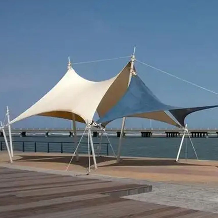 蒙山县膜结构景观棚