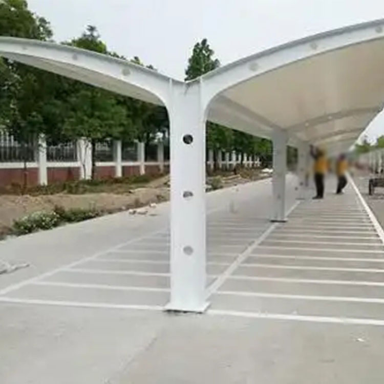 蒙山县膜结构电动车棚