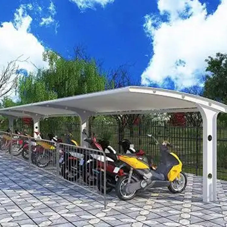 蒙山县膜结构电动车棚