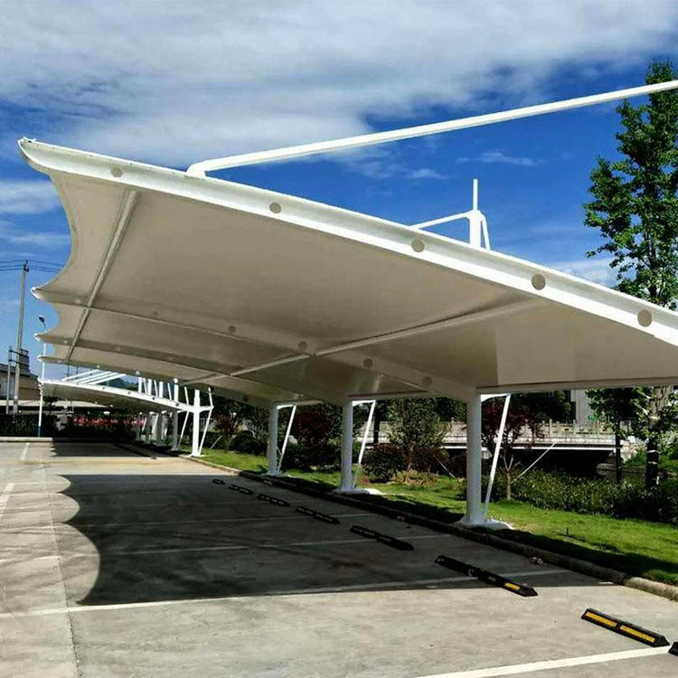 蒙山县膜结构汽车棚