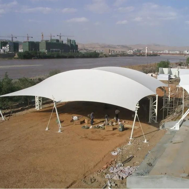 蒙山县膜结构汽车棚